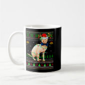 Sphynx Kat Kerstmutsen Kerstmis Santa C Koffiemok (Links)