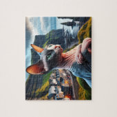 Sphynx kat legpuzzel Cliffs of Moher Ierland (Verticaal)