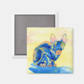 Sphynx Kat Magneet (Voorkant / Achterkant)