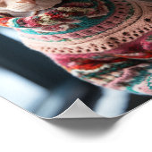 Sphynx kat met trui poster (Hoek)
