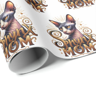 Sphynx Kat Moeder Cadeau Cadeaupapier