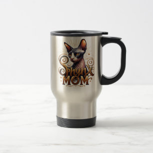 Sphynx Kat Moeder Moederdag Reis Mok met handvat
