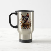 Sphynx kat moeder Moederdag reisbeker met handvat (Links)