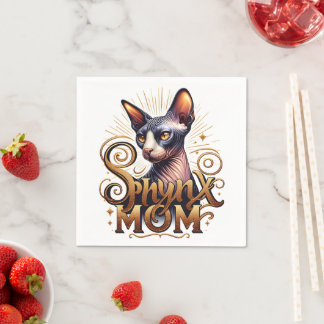 Sphynx Kat Moeder Servet