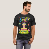 Sphynx Kat Pasen Ei Sphynx Kat Gelukkig Pasen T-shirt (Voorkant volledig)