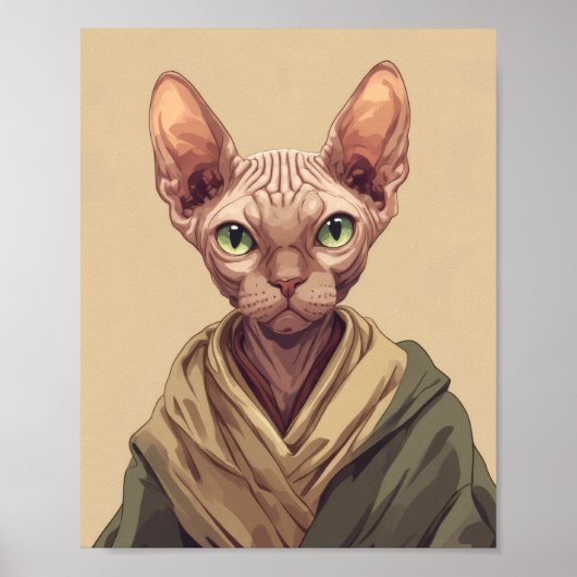 SPHYNX KAT Poster Posters (Voorkant)