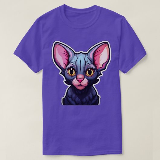Sphynx Kat Sfinx Haarloze Kat 1 T-shirt (Design voorkant)