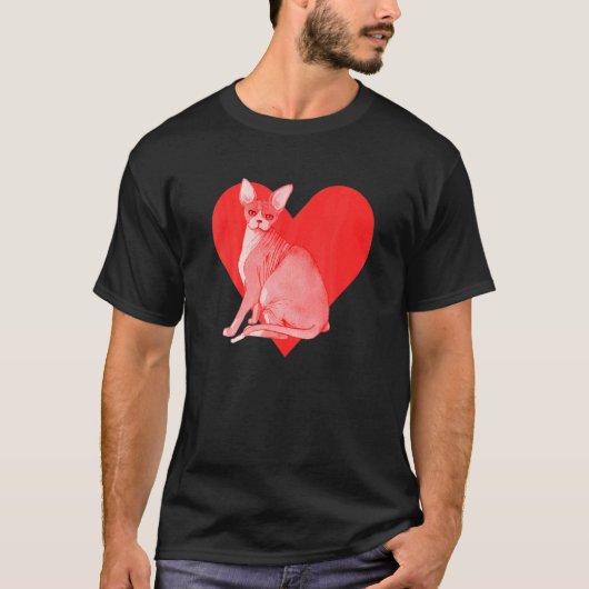 Sphynx Kat T-shirt (Voorkant)
