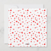 Sphynx kat valentijnsdag spinnen feestdagenkaart (Achterkant)