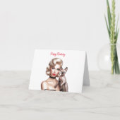 Sphynx Kat Verjaardag Kaart (Voorkant)