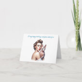 Sphynx Kat Verjaardag Kaart (Voorkant)