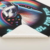 Sphynx Kat Warm  Sherpa Deken (3/4)