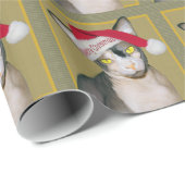 Sphynx-kerstkerstpapier Cadeaupapier (Rol Hoek)
