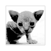 SPHYNX KITTEN CAT RUBBER STEMPEL (Afrduk)