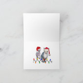 Sphynx Kitten gelooft in Santa Feestdagen Kaart (Binnen)