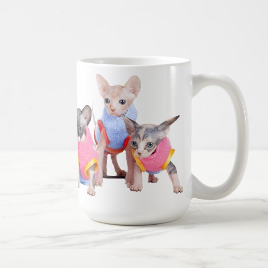 Sphynx Kittens Coffee Mok | GoSphynx.com (Rechts)