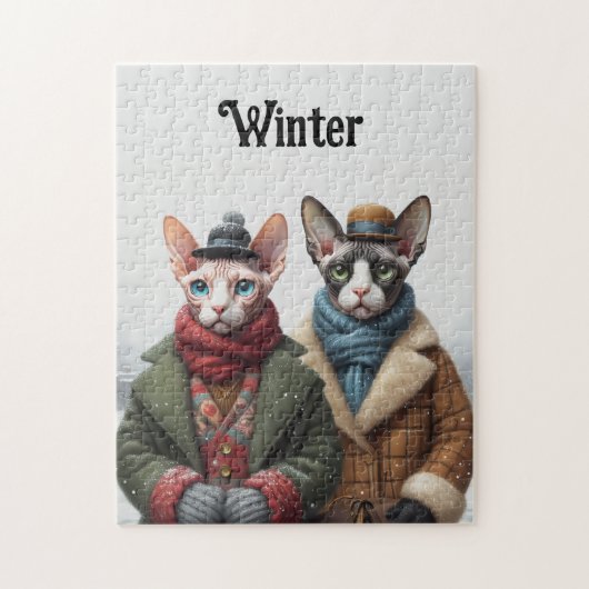 Sphynx Legpuzzel (Verticaal)