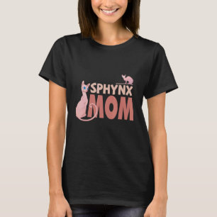 Sphynx mam Kat moeder haarloze katten Kitten Girl T-shirt