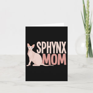 Sphynx Mam Kat Sphinx Hairless Cat Owner Kaart
