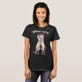 Sphynx Mama Cat Sphinx Hairless Cat Owner T-shirt (Voorkant volledig)