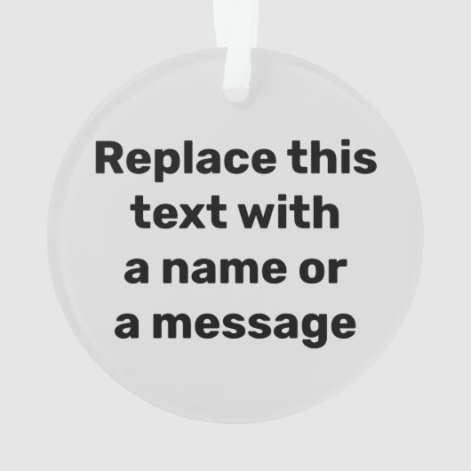 😻 Sphynx met wijsheid, aangepaste tekst Ornament (achterkant)