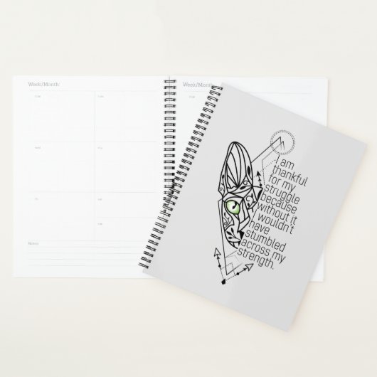 😻 Sphynx met wijsheid Planner (Display)