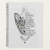 😻 Sphynx met wijsheid Planner (Voorkant)