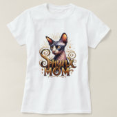 Sphynx Mom Cat Lover Vrouwen Mode T-shirt (Design voorkant)