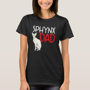Sphynx Pap Feline Hairless Cat Kitten Vader T-shirt
