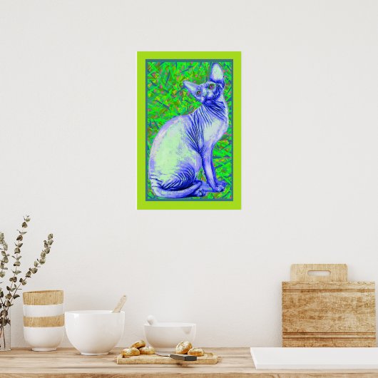 sphynx poster (Keuken)