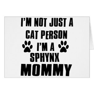 Sphynx-shirten Kat-ontwerp