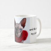 Sphynx Slecht Gedrag Koffiemok (Voorkant rechts)
