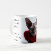 Sphynx Slecht Gedrag Koffiemok (Voorkant links)