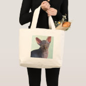 Sphynx Sphinx Cat Cats Sunitha Grote Tote Bag (Voorkant (product))