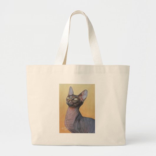 Sphynx Sphinx Cat Electra Grote Tote Bag (Voorkant)
