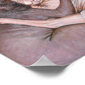 Sphynx Sphinx Cat Painting Art Poster (Hoek)