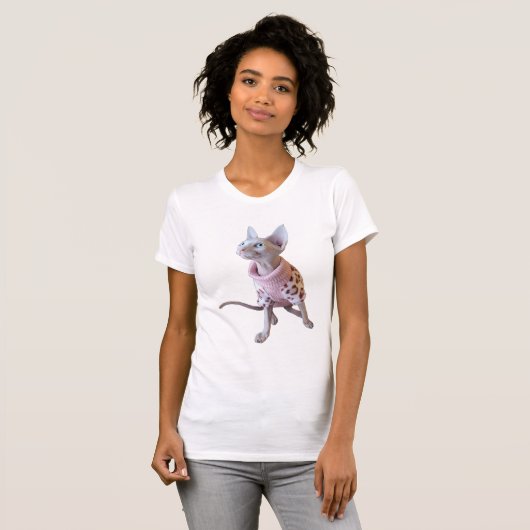 Sphynx T-shirt (Voorkant volledig)