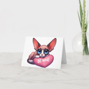 Sphynx Valentijnkaart Kaart