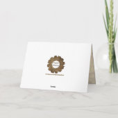 Sphynx Verjaardag Meisje Kat Fairy Kaart (Achterkant)