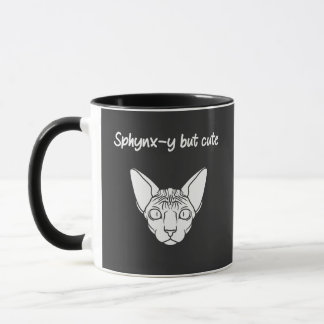 Sphynx-y maar Cute for Elke Sphynx Cat Lover Mok