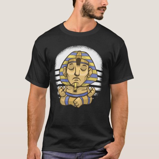 Sphynx Yoga Grappig T-shirt (Voorkant)