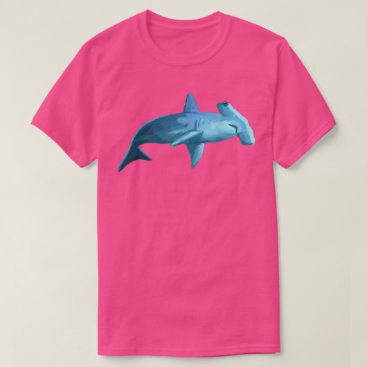 Sphyrna Hamerhaai T-shirt tee (Design voorkant)