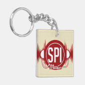 SPI-muziek Sleutelhanger (Voorkant Links)