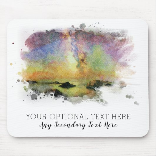 *~ Spiaggia delle cannelle Italië Beach AP12 Muismat (Voorkant)