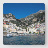 Spiaggia di Positano Marina Grande 2 Vierkante Klok (Voorkant)