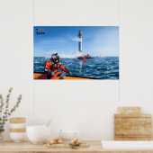 Spica-astronaut Poster (Keuken)