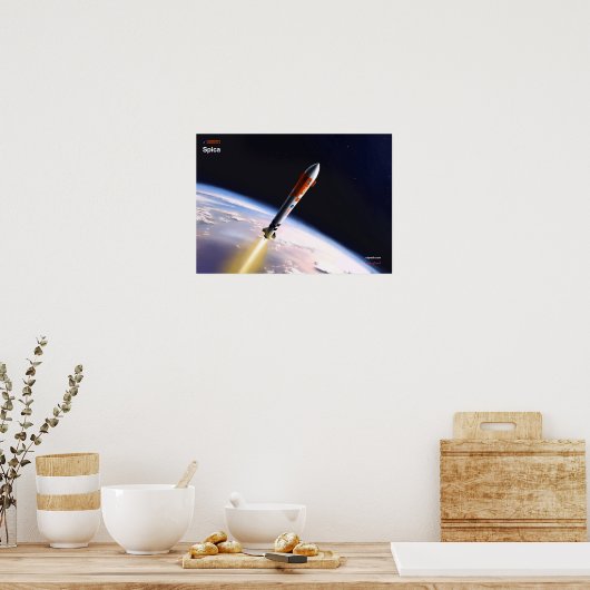 Spica-ruimte Poster (Keuken)