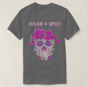 Spice Butterfly Sugar Bone Soulds Day Muertos Day  T-shirt (Design voorkant)