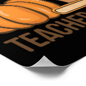 Spice en het leven van de leraar Halloween leraar Poster (Hoek)