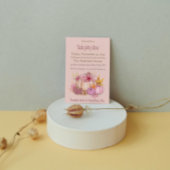 Spice en Nice roze pompoen Thanksgiving Kaart